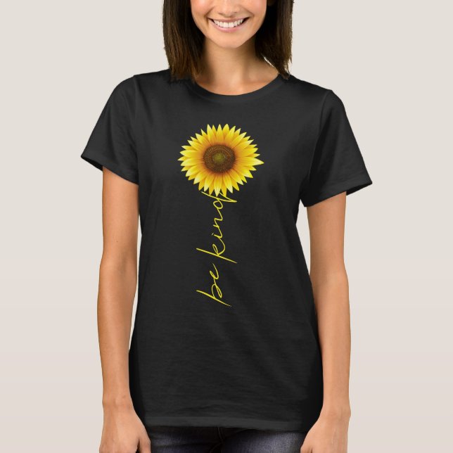Camiseta Girassol Seja Gentil (Frente)