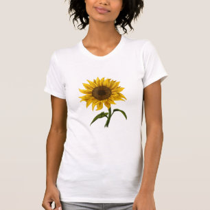 Camiseta Girassol Sunshine Floral Watercolor Flor
