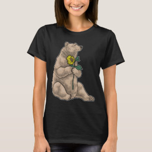 Camiseta Girassol Urso