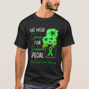 Camiseta Girassol Vestimos Consciência do Cancer Biliar Ver