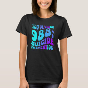 Camiseta Girassol Você Importa 988 Prevenção Suicida Awaren