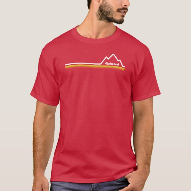 Camiseta Girdwood, Alasca (Frente)