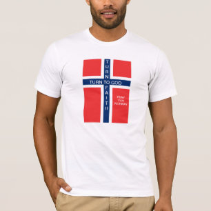 CAMISETA GIRE PARA O DEUS QUE A VOLTA À FÉ PRAY PARA