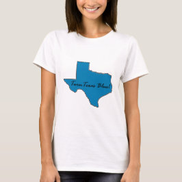 Camiseta Gire Texas azul! Orgulho Democrática