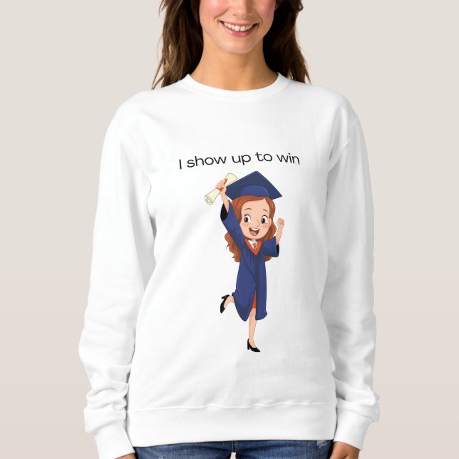 Camiseta Girl graduation gown (Frente)