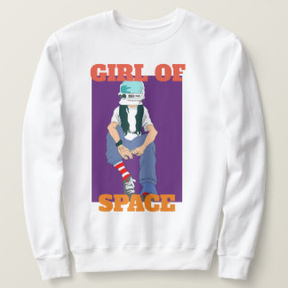 camiseta girl on of space