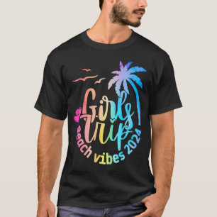 Camiseta Girl Trip Beach Vibes 2024