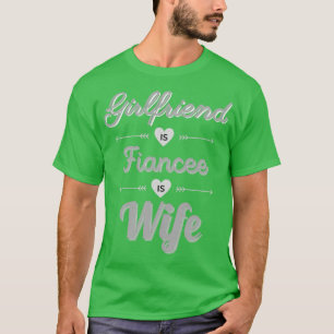 Camiseta Girlfriend fiancee wife