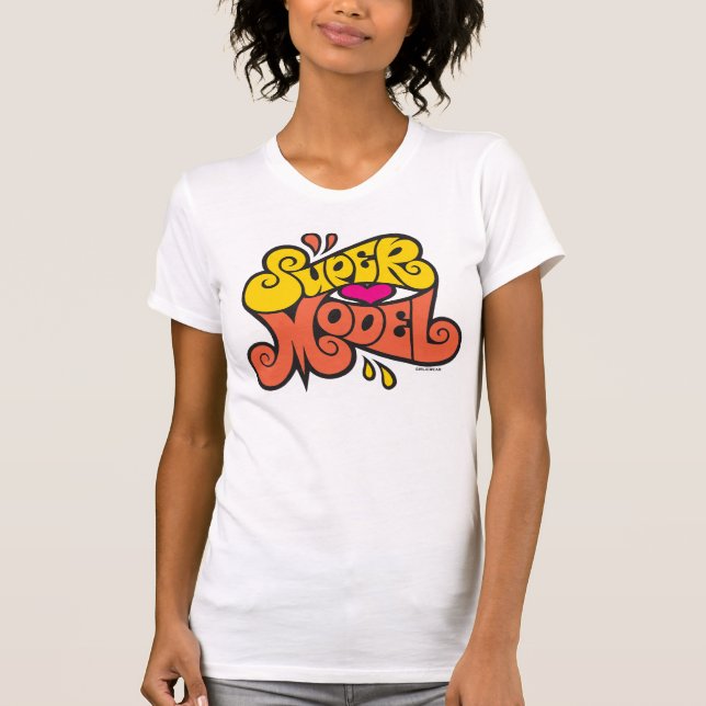 Camiseta GirlieWear SuperModel (Frente)