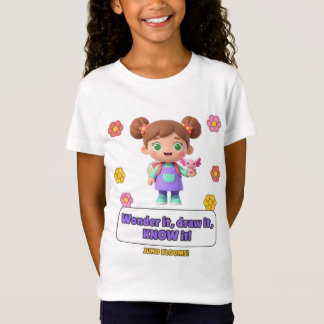 Camiseta Girls Artist Scientist - Imagine, Desenhe