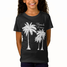Girls Beach Lover Tropical
