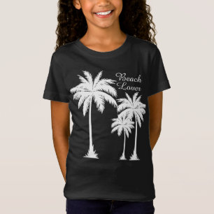 Camiseta Girls Beach Lover Tropical