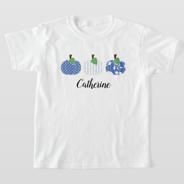Camiseta Girls Blue Pumpkin Trio (Postura )