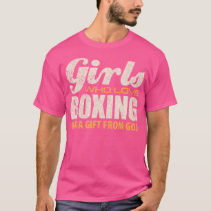 Camiseta Girls Boxing Cote Novelty Boxer Gift