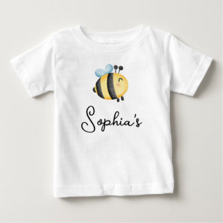 Camiseta Girls Cute One Summer First Bee Day 1st Birthday 