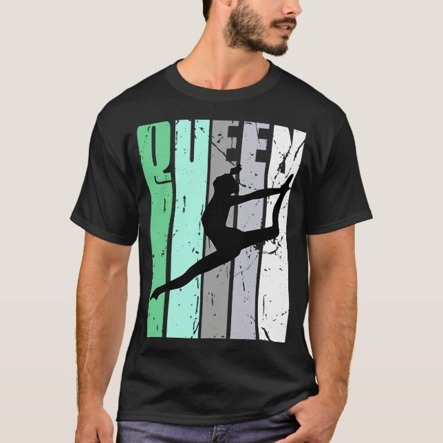 Camiseta Girls Dance Queen Dance Retro Graphic Motivate (Frente)