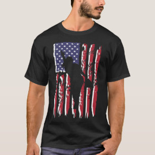 Camiseta Girls Fastpitch Softball Pitcher Flag