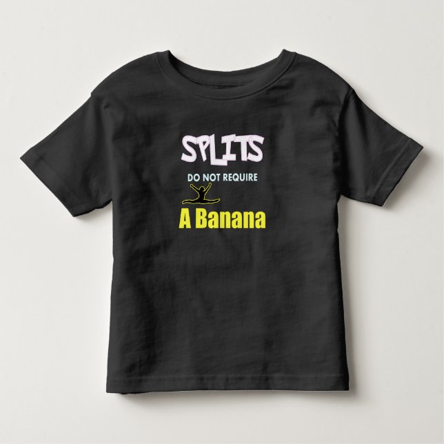 Camiseta Girls Gymnastics Banana Splits Cote (Frente)