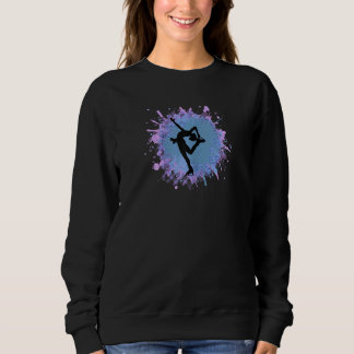 Camiseta Girls Ice Skating Skater Figura Skate Dancer Biell