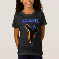 Girls Karate Abstrato Blur
