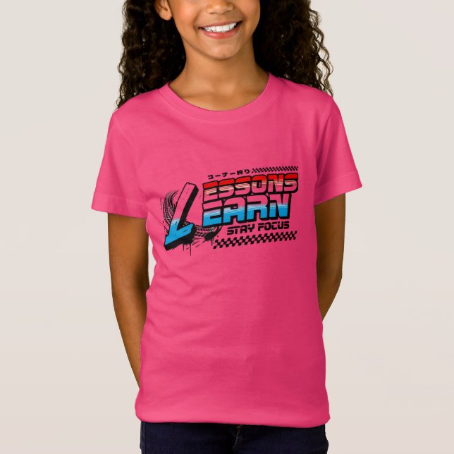 CAMISETA GIRLS/KIDS FOCUS LESSONS LEARN TEE (Frente)