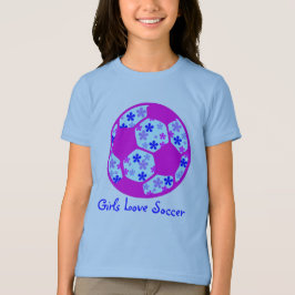 Camiseta Girls Love Soccer