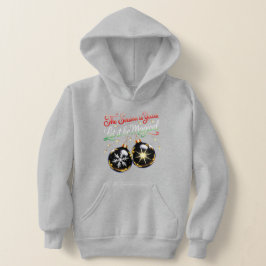 Camiseta Girls' Magical Christmas Ornament Charming Festive