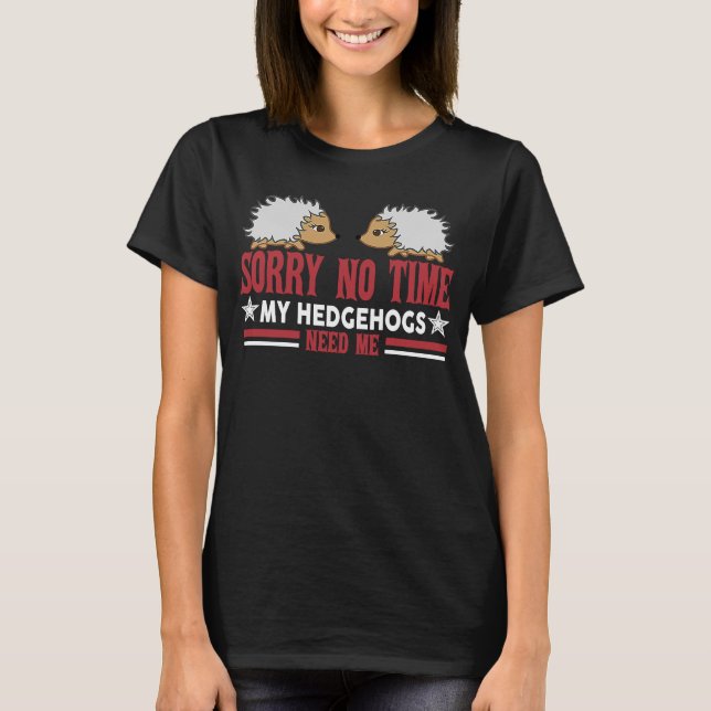Camiseta Girls Pet Hedgehog (Frente)