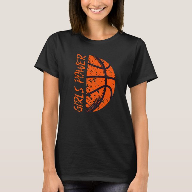 Camiseta Girls Power Basball (Frente)