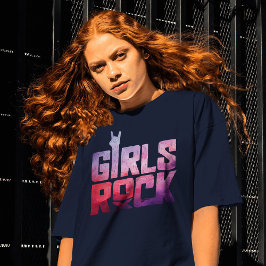 Camiseta Girls Rock in Suecia Rock