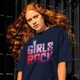 Camiseta Girls Rock in Suecia Rock
