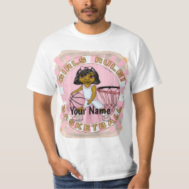 Camiseta Girls Rules Basball