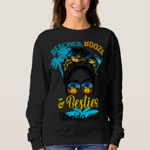 Camiseta Girls Trip 2022 Florida Friends Beaches Booze E