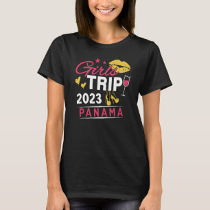 Camiseta Girls Trip 2023 Panama Weekend Viagem Group Matchi