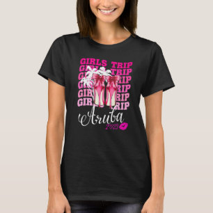 Camiseta Girls Trip Aruba Shirts 2023 Summer Matching Group