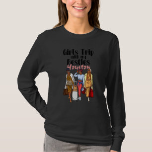 Camiseta Girls Trip Besties Houston Para Melanin Black Vaca