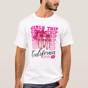Camiseta Girls Trip California 2023 Womens Weekend, Férias