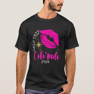 Camiseta Girls Trip Colorado 2024 Beach Womens Weekend Birt