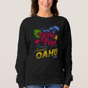 Camiseta Girls Trip Hawaii Oahu 2022 For Women Weekend Birt