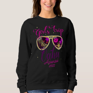 Camiseta Girls Trip Hawaii Oahu 2022 For Women Weekend Birt