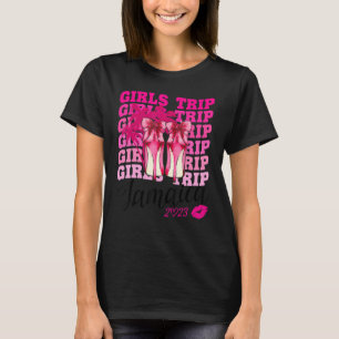 Camiseta Girls Trip Jamaica 2023 For Womens Weekend, Birthd