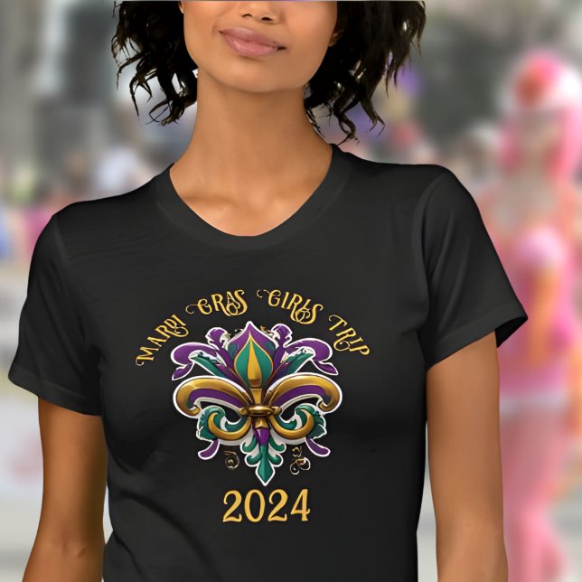 Camiseta Girls Trip Mardi Gras 2024 (Criador carregado)
