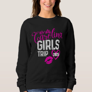 Camiseta Girls Trip North Carolina 2025 Womens Weekend Birt