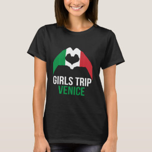 Camiseta Girls Trip Veneice Itália Cute Match Italiano Holi
