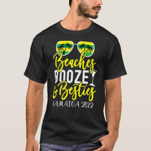 Camiseta Girls Trip Weekend Jamaica 2022 Beaches Booze & Be