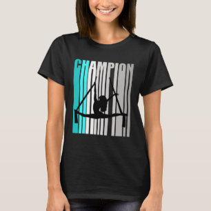 Camiseta Girls Turquoise Aerialist Champion Air Yoga Dance