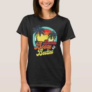 Camiseta Girls Weekend Trip Florida 2022 Beaches Booze & Be