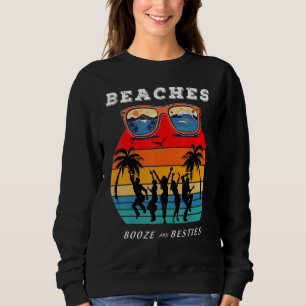 Camiseta Girls Weekend Trip Florida 2022 Beaches Booze & Be