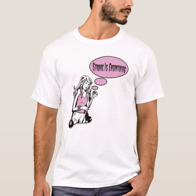 Camiseta Girly Cue (Frente)