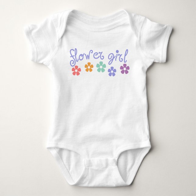 Camiseta Girly Cue Flower Girl (Frente)
